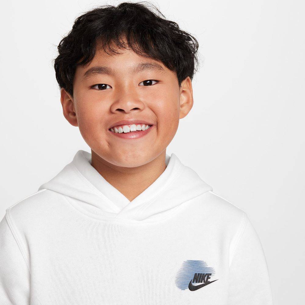 NIKE KIDS STANDARD ISSUE FLEECE PULLOVER HOODIE