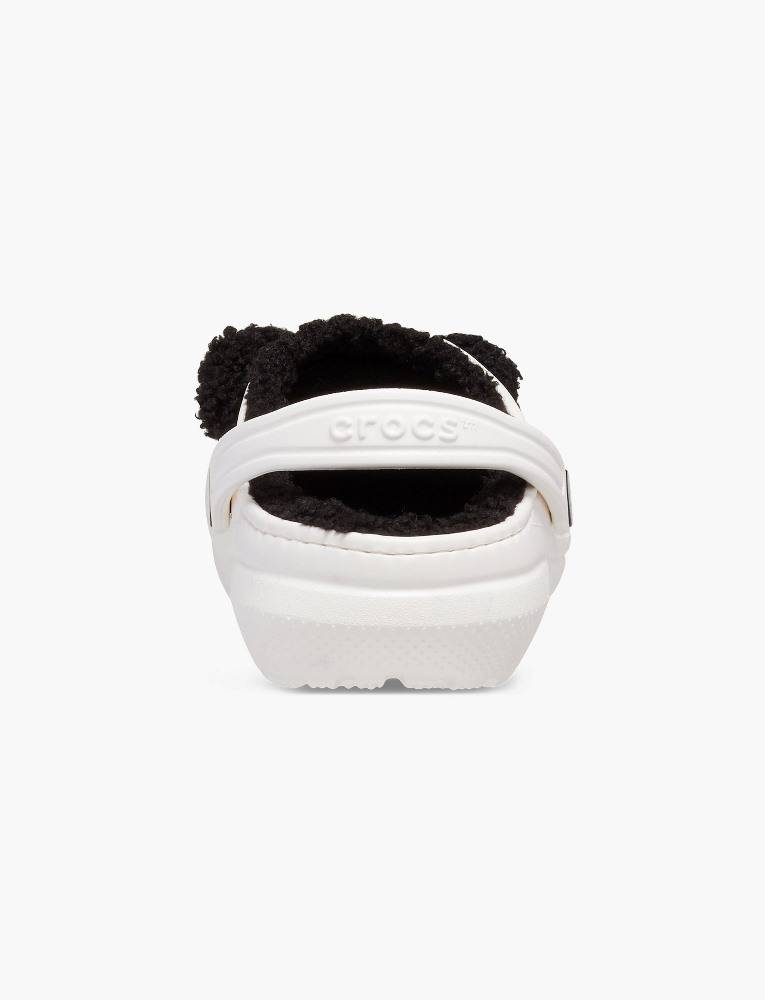 CROCS CLASSIC LINED IAM PANDA BEAR KIDS CLOGS