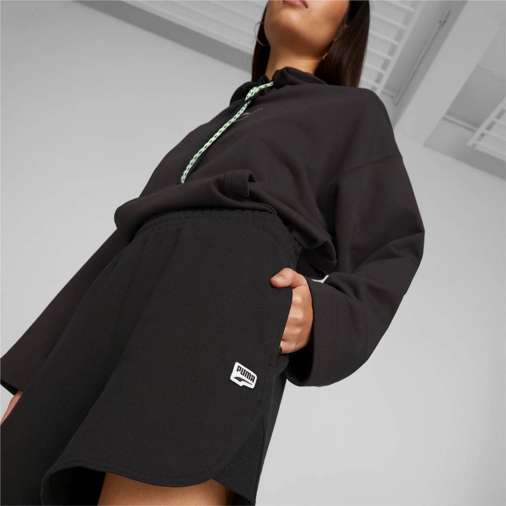 PUMA DOWNTOWN HIGH-WAISTED WOMENS SHORTS