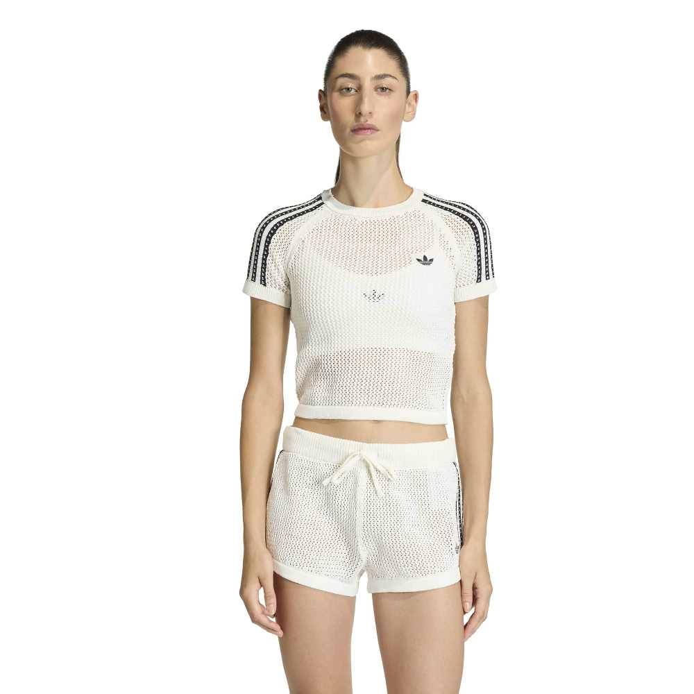 ADIDAS CROCHET TEE