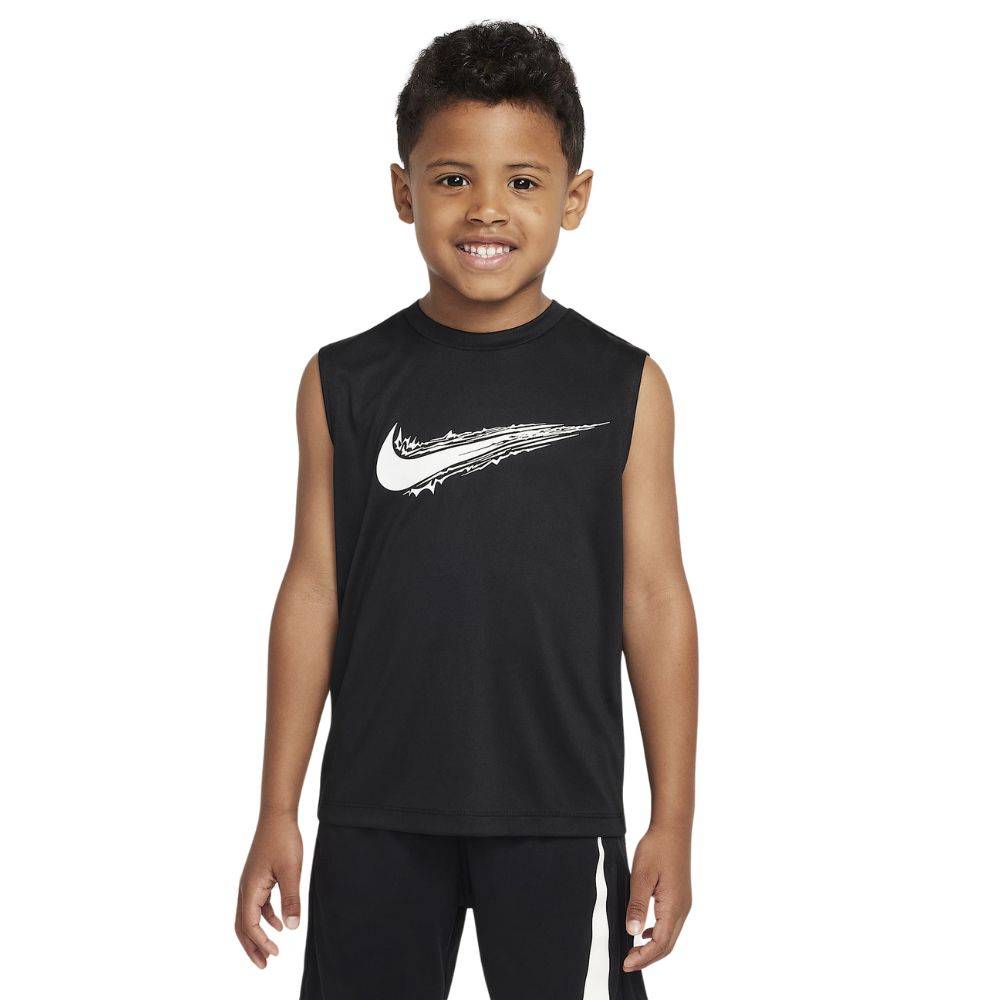 NIKE LITTLE KIDS DF MULTI SLVS TOP HBR