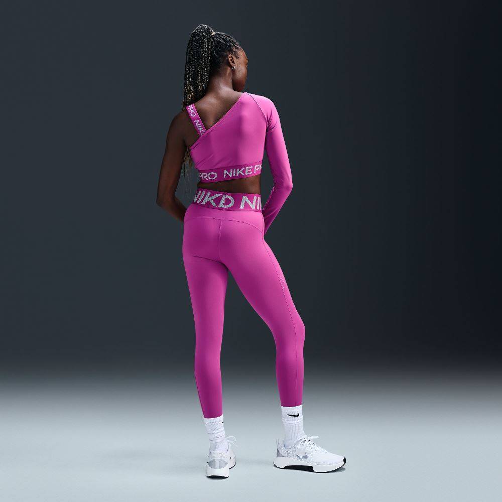 NIKE PRO DRI-FIT SHINE CROP TOP