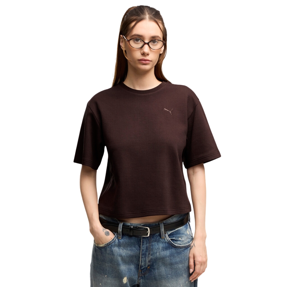 PUMA ESS ELEVATED RELAXED TEE