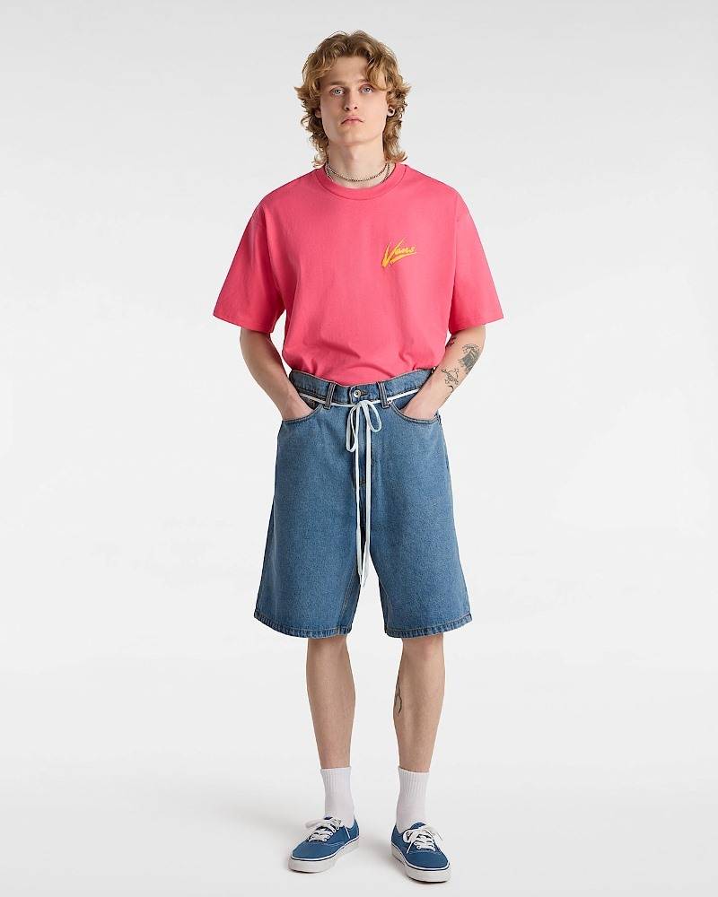VANS CHECK-5 BAGGY DENIM SHORT
