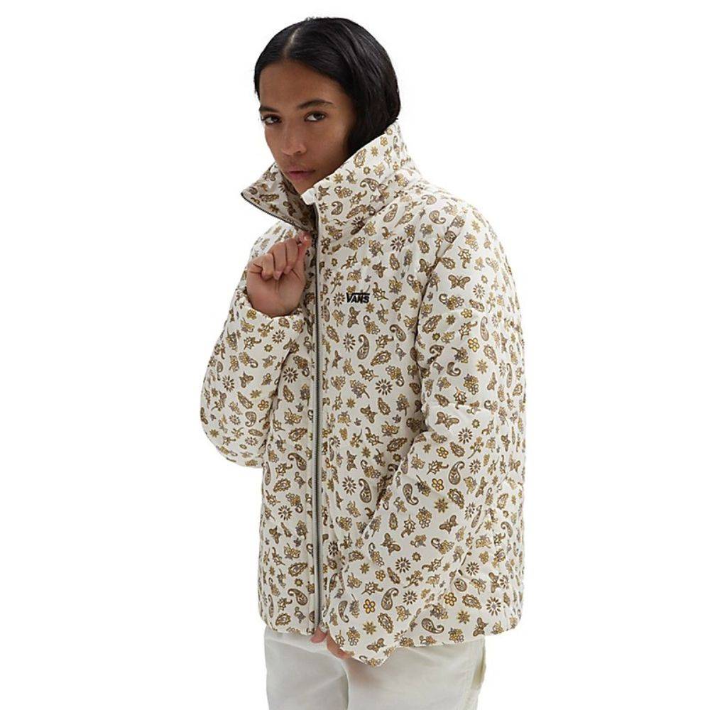 VANS WOMENS FOUNDRY PRINT PUFF JACKET