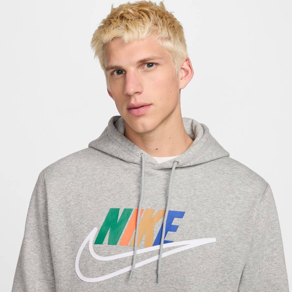 NIKE CLUB FUTURA MULTI-COLOR LOGO HOODIE