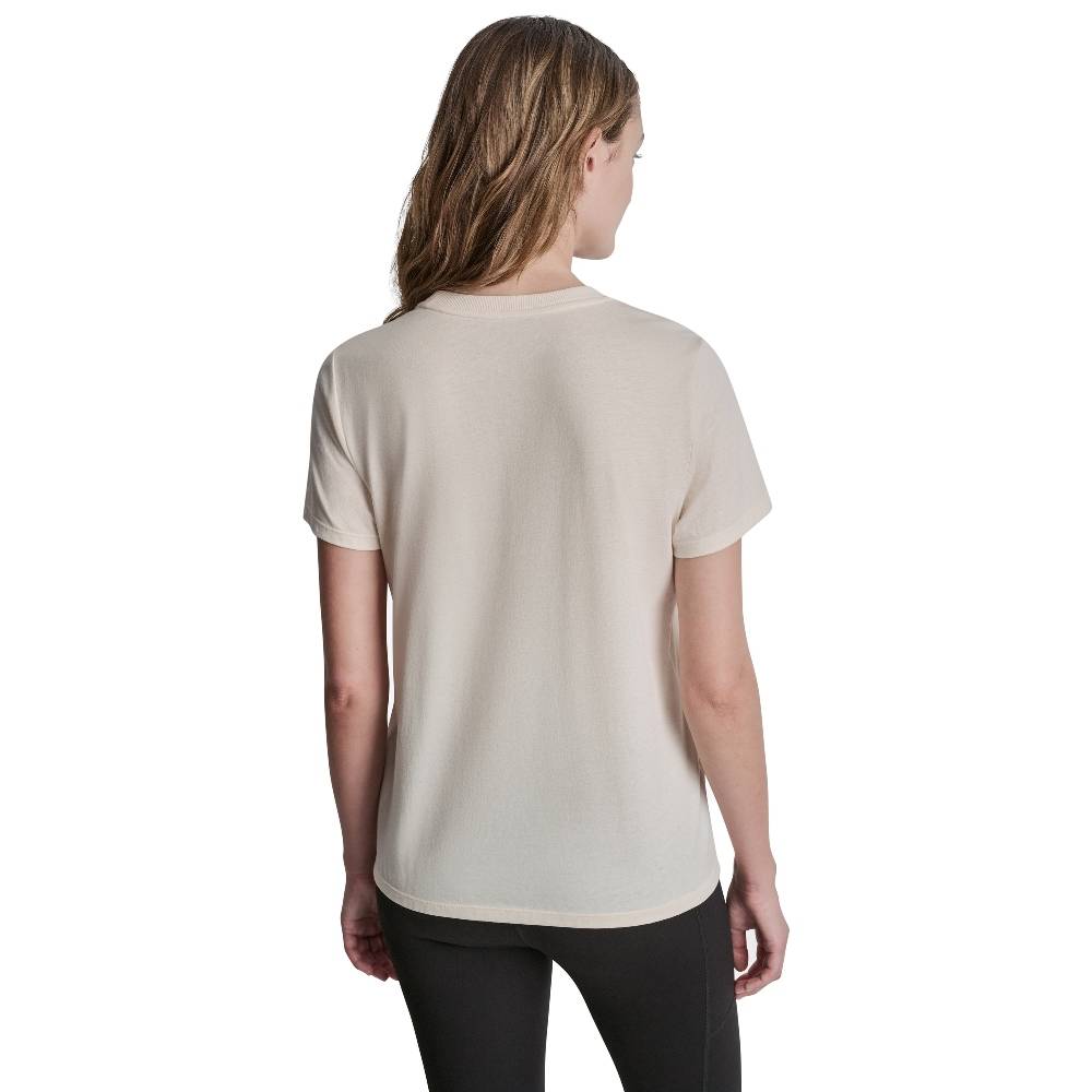 DKNY EMBOSSED LOGO TEE