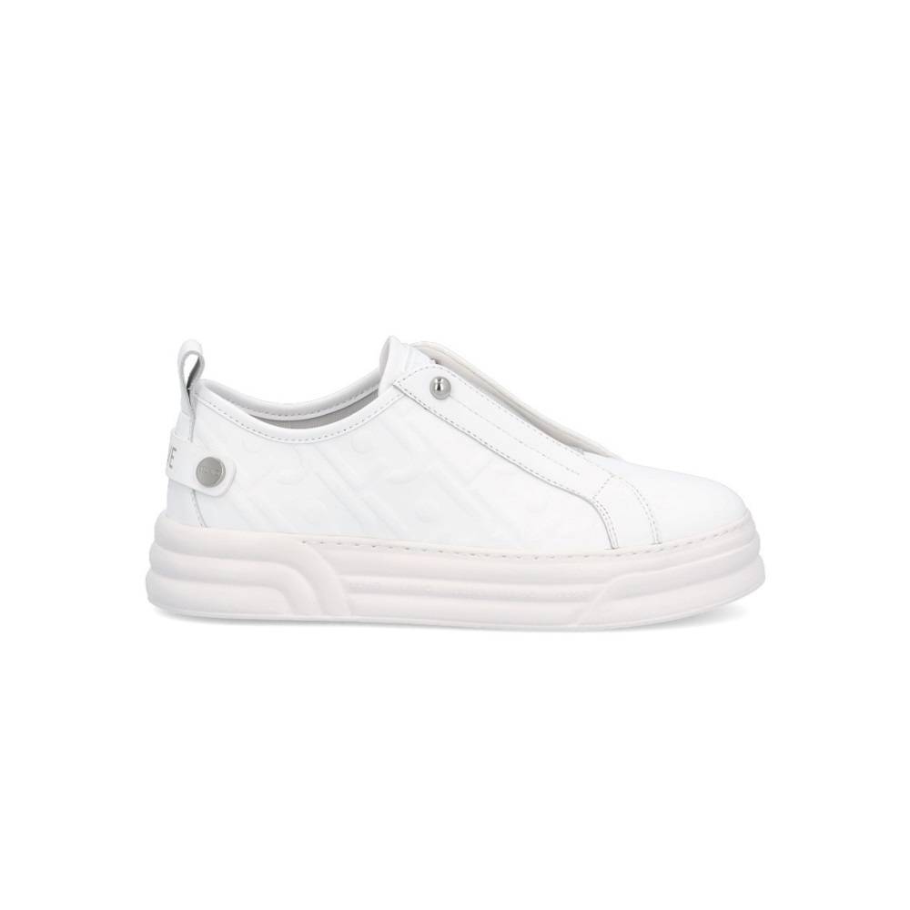 LIU JO CLEO SLIP-ON LEATHER SNEAKERS