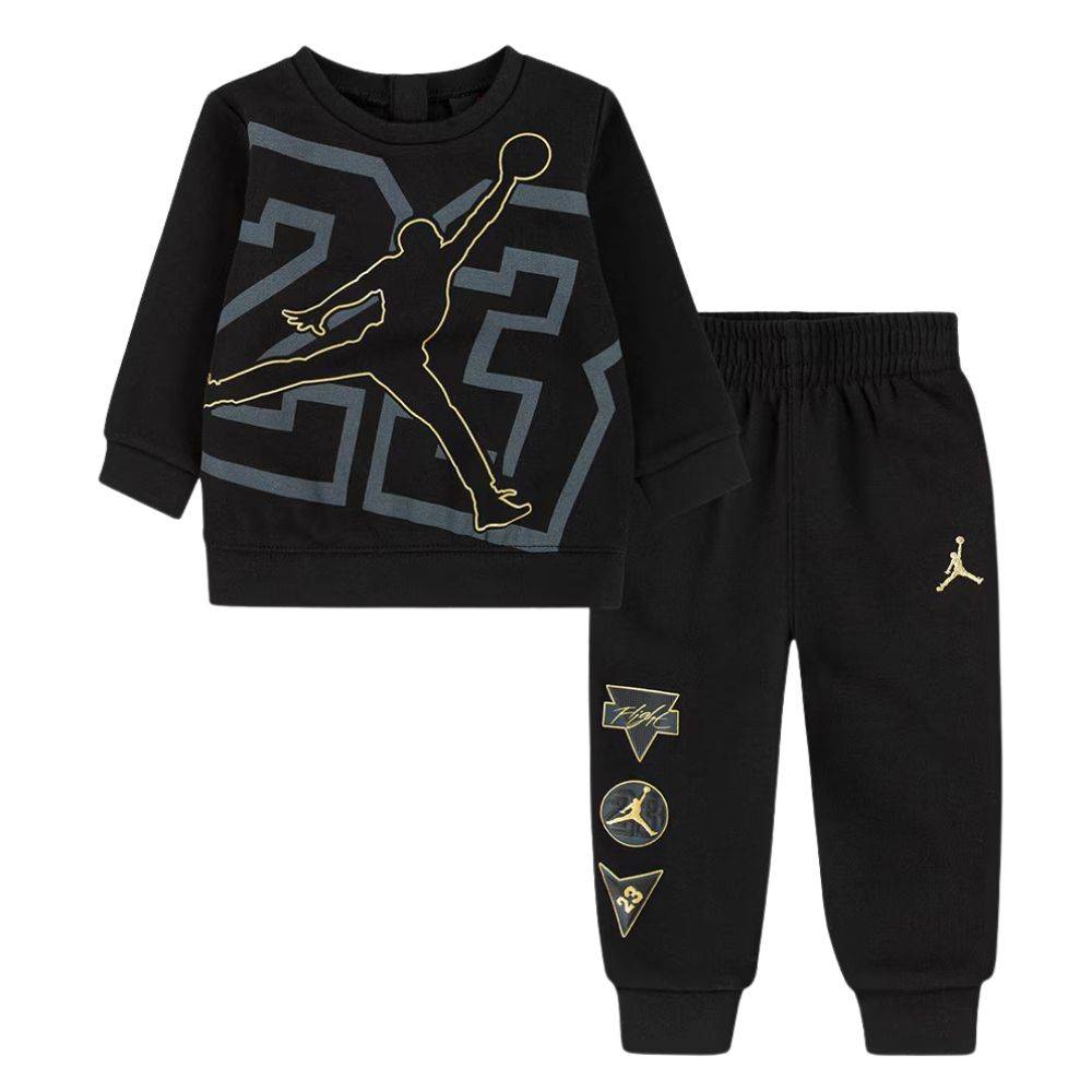 NIKE JORDAN LITTLE KIDS SEE ME SHINE CREW SET