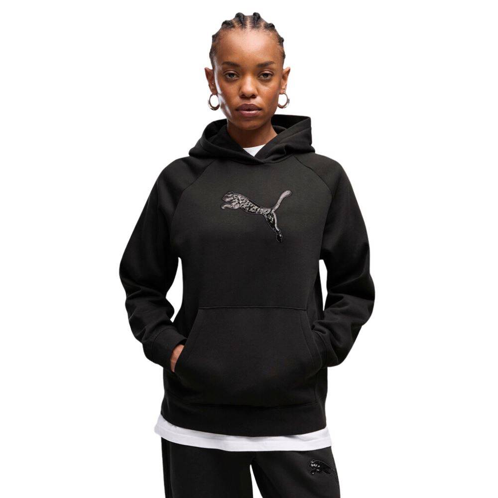 PUMA ESS SEQUINS STANDARD HOODIE FL