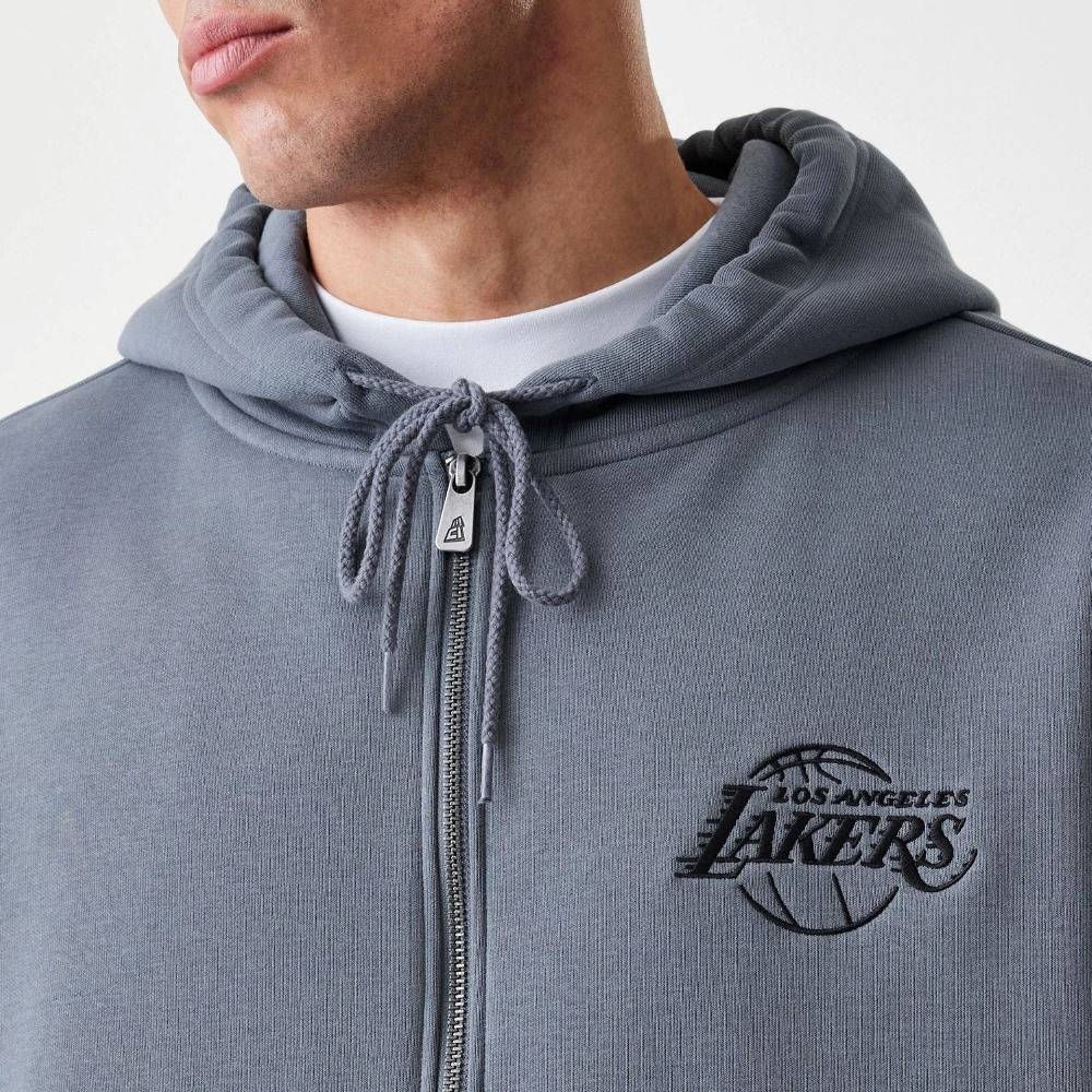 NEW ERA NBA LINEAR OS ZT HOODIE LA LAKERS
