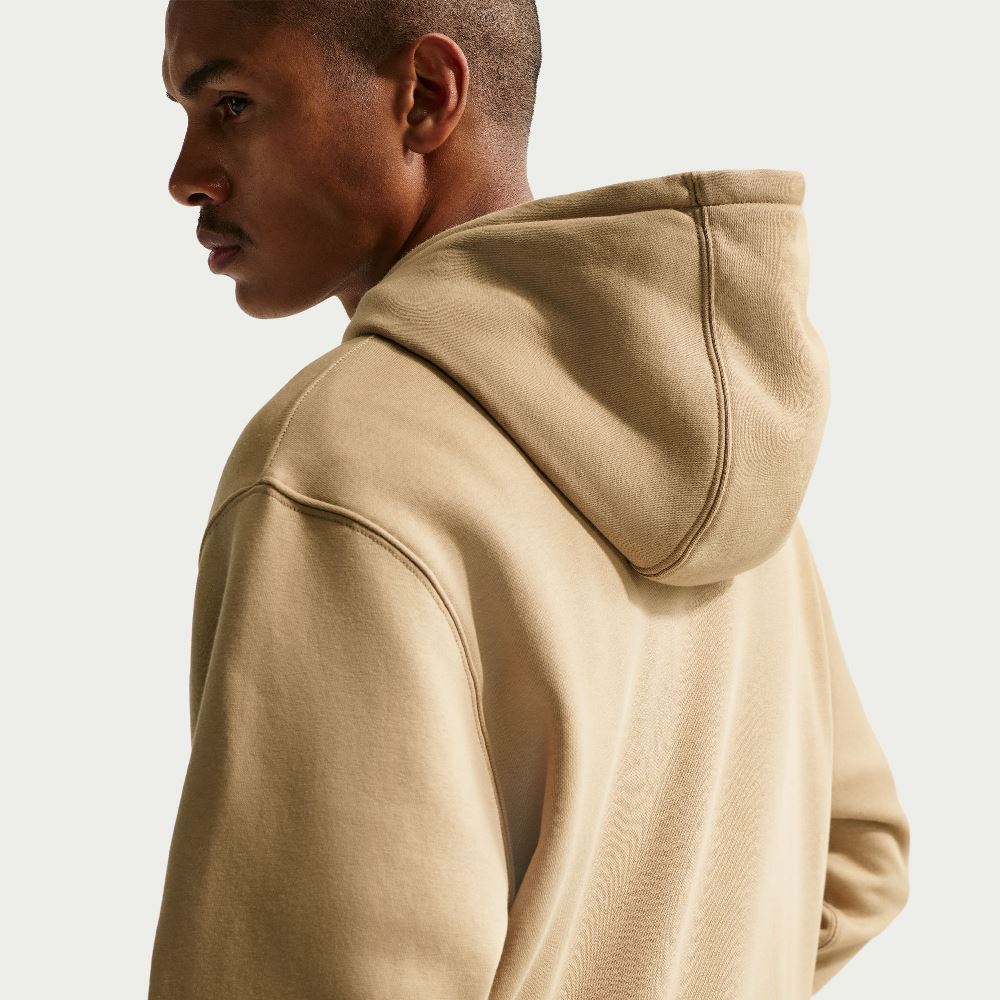 NIKE CLUB BRUSHED FLEECE PULLOVER HOODIE