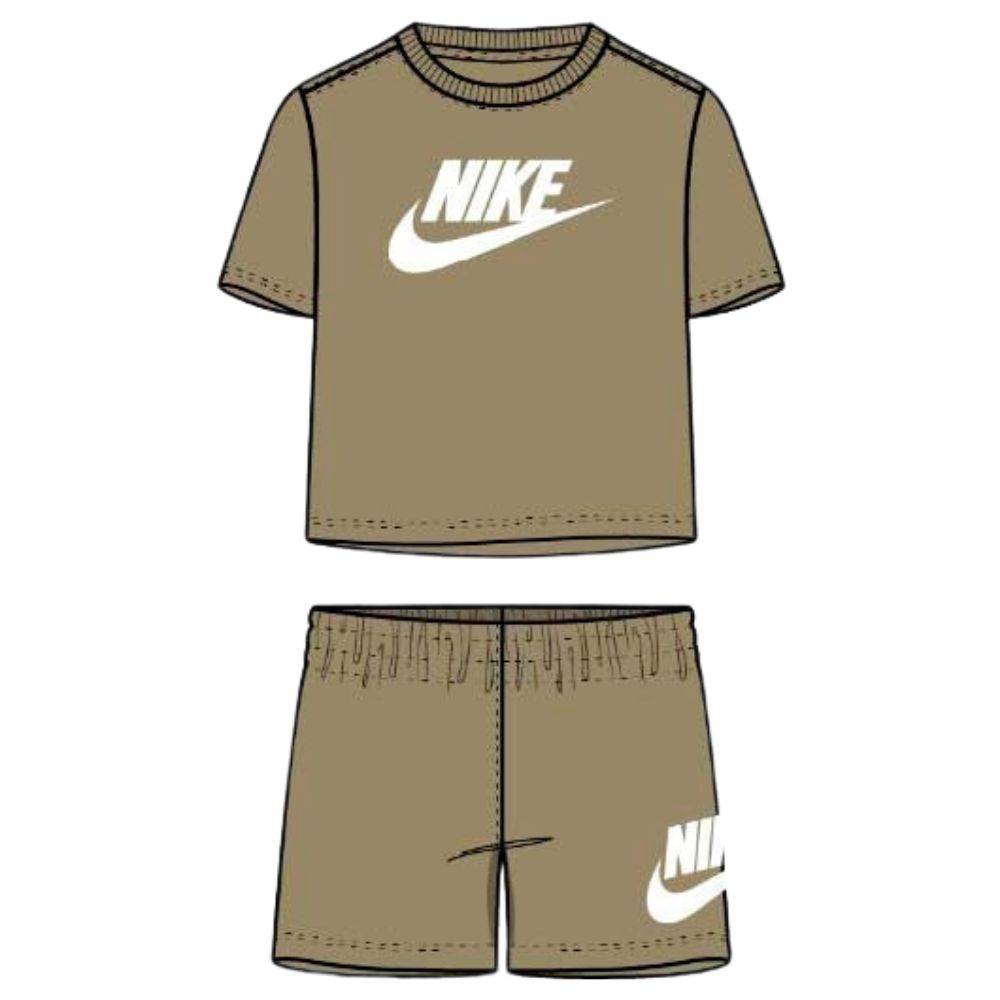 NIKE LITTLE KIDS CLUB TEE & SHORT SET