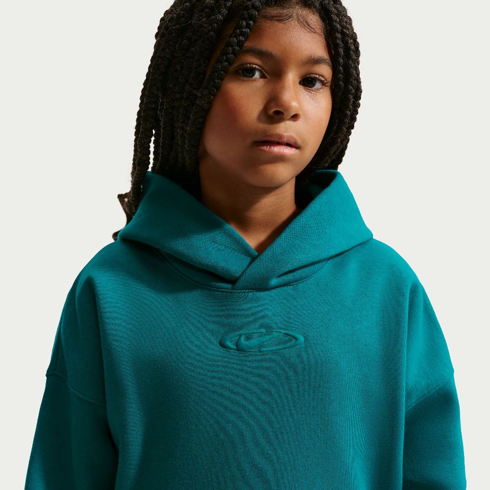 NIKE NSW KIDS CLUB FLEECE OVERSIZED HOODIE