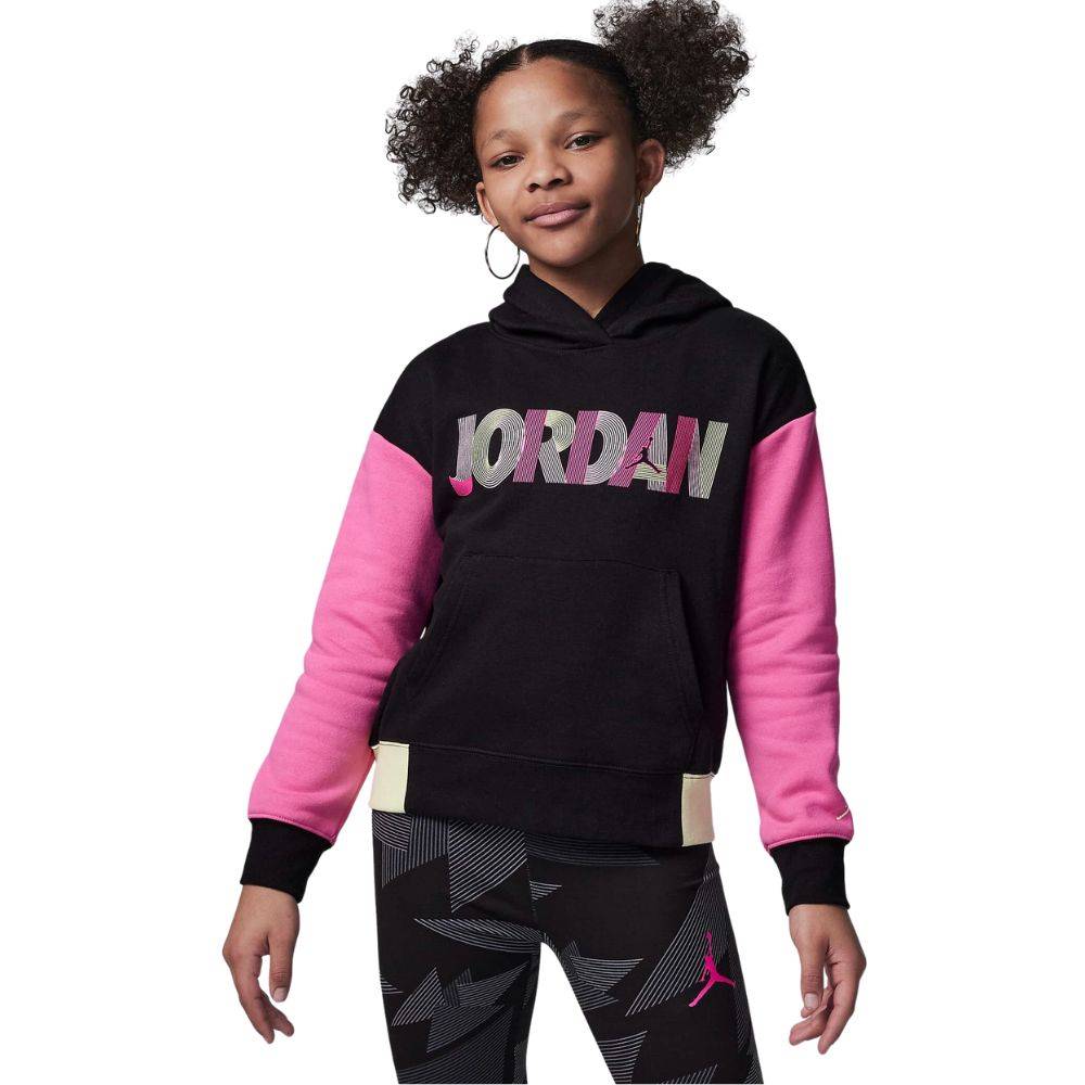 NIKE JORDAN JDG GIRLS FUNDAMENTIAL PULLOVER HOOD