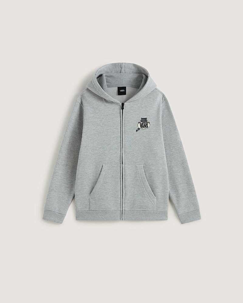 VANS DUMPSTER RACCOON FULL ZIP HOODIE (8-14 YEARS)