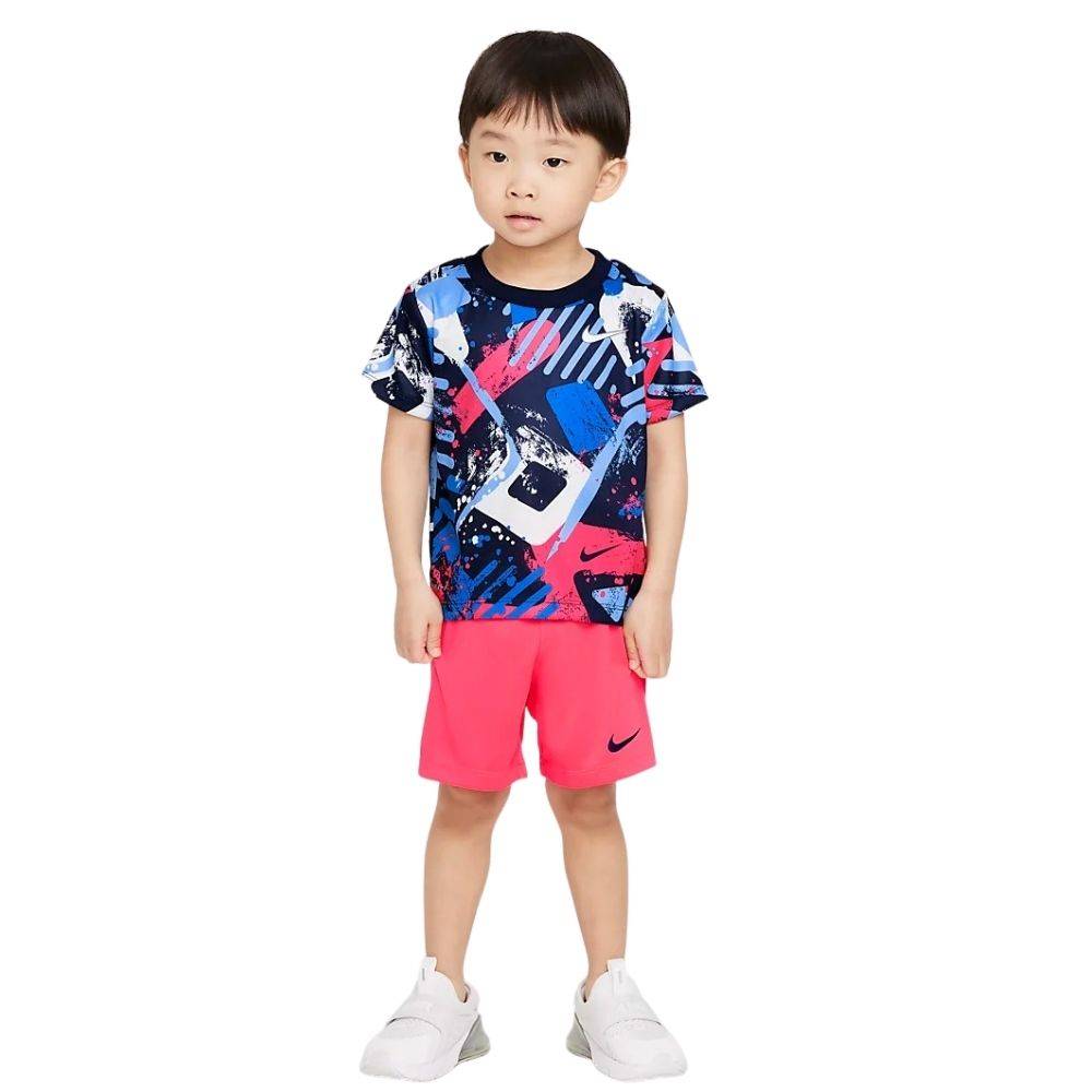 NIKE INFANT DRI-FIT THRILL TEE-SHORT SET