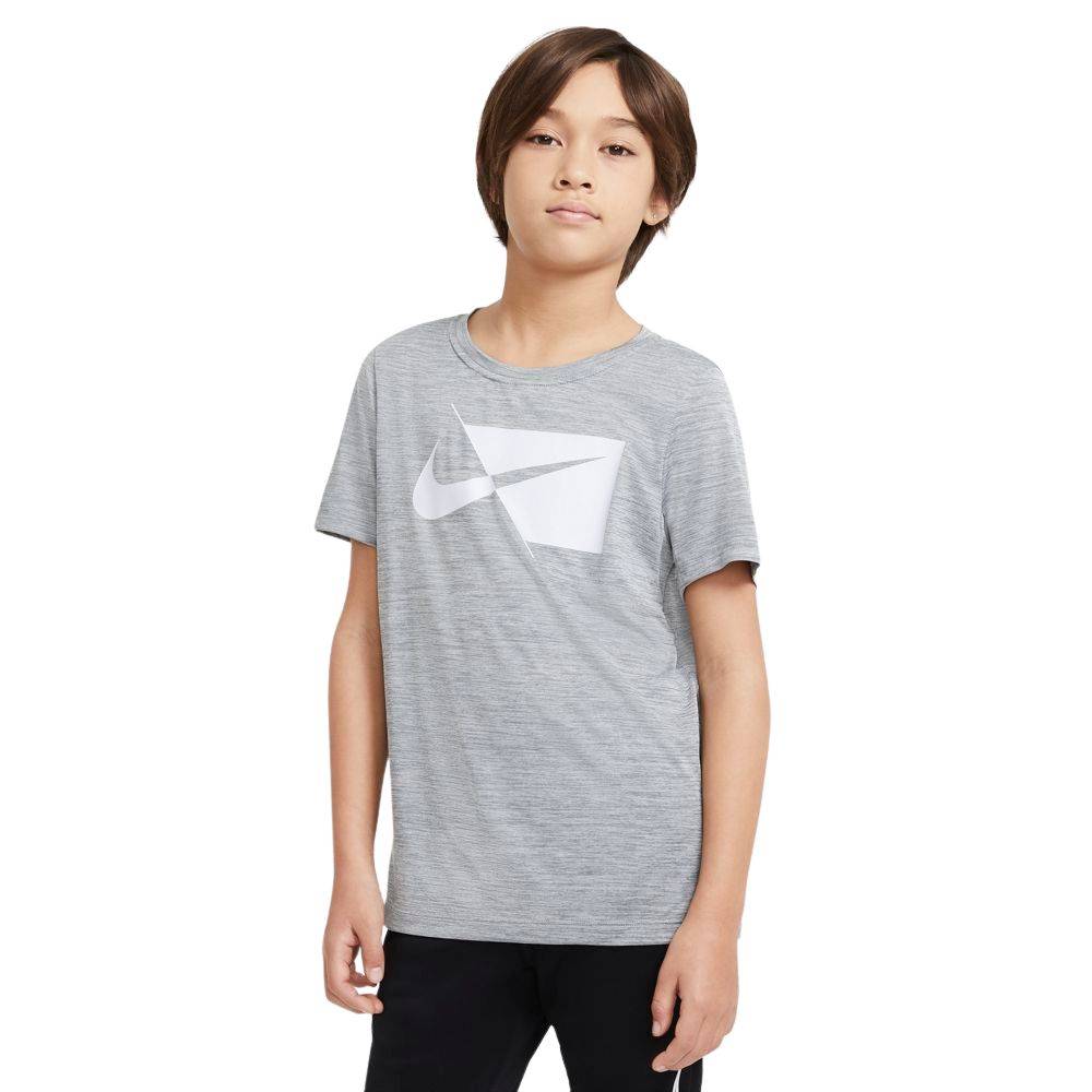 NIKE KIDS DRI-FIT HYBRID SS TOP