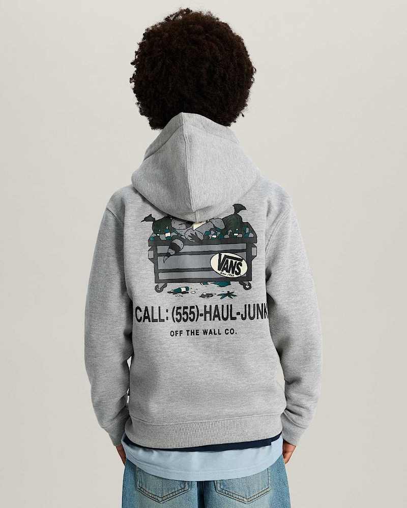 VANS DUMPSTER RACCOON FULL ZIP HOODIE (8-14 YEARS)