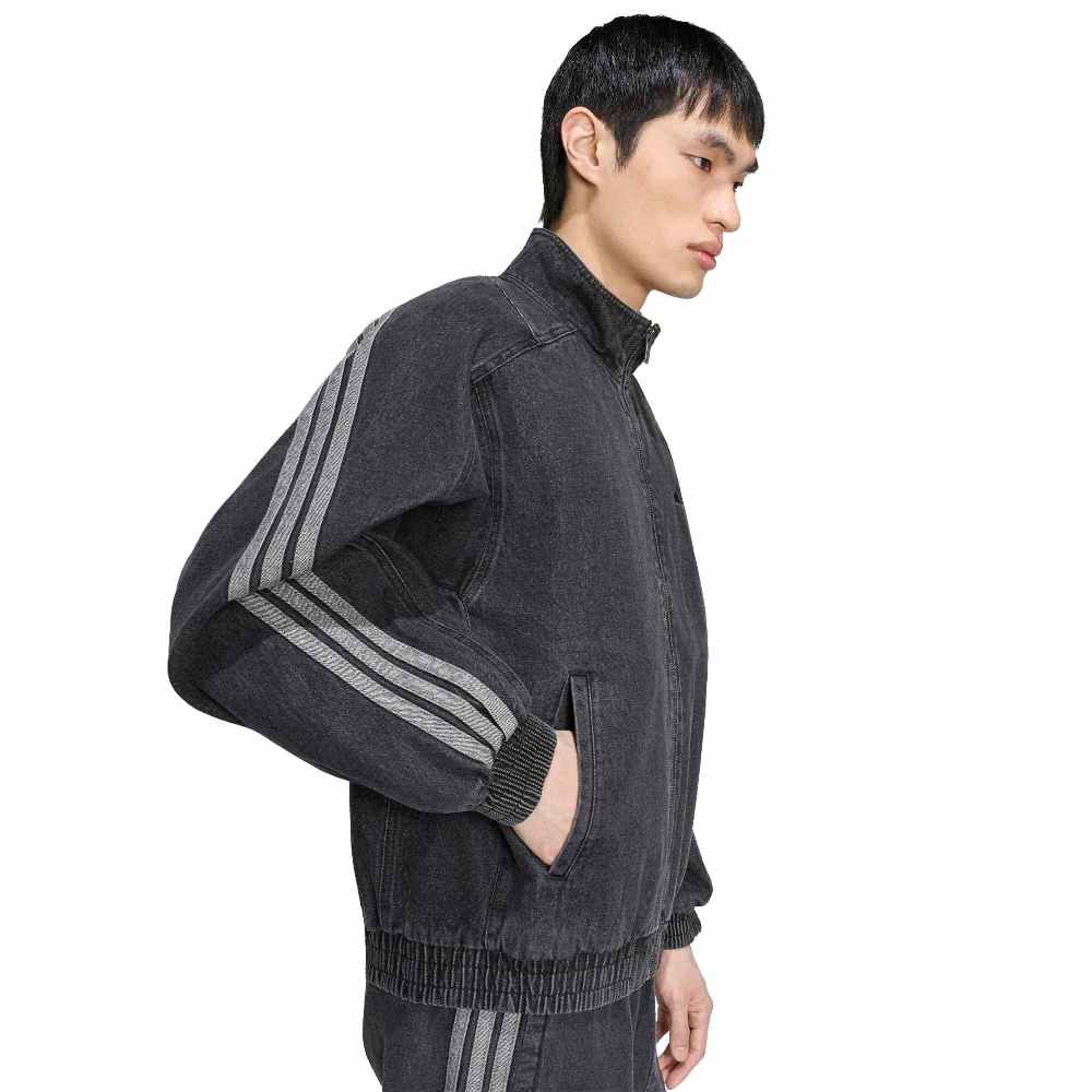 ADIDAS M STADIUM LOOSE FIT DENIM TRACK JACKET