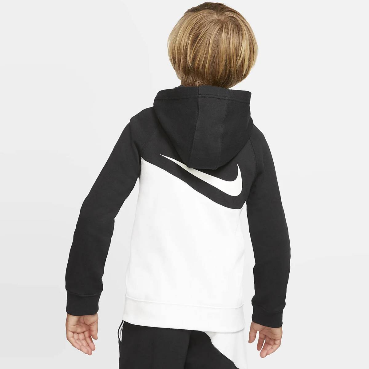 NIKE BOYS SPORTSWEAR FRENCH TERRY SWOOSH HOODIE