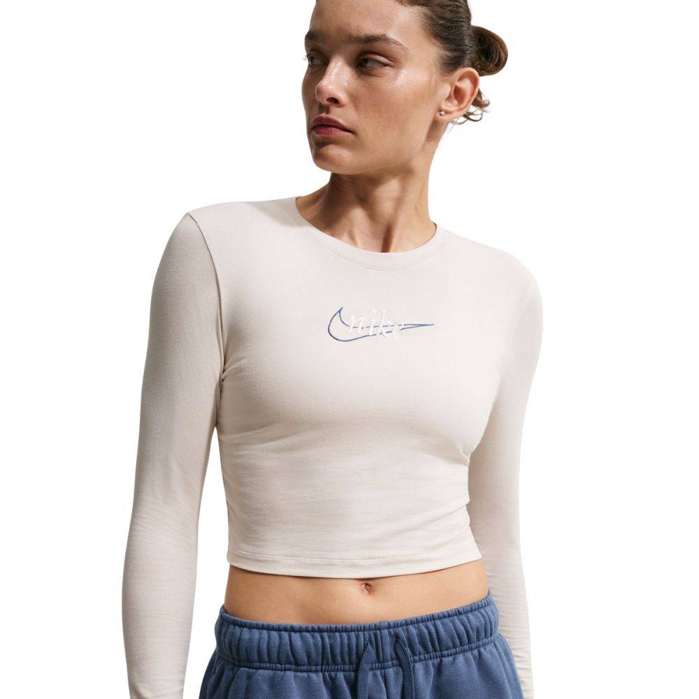 NIKE WOMENS PHOENIX SLIM LONG-SLEEVE TOP