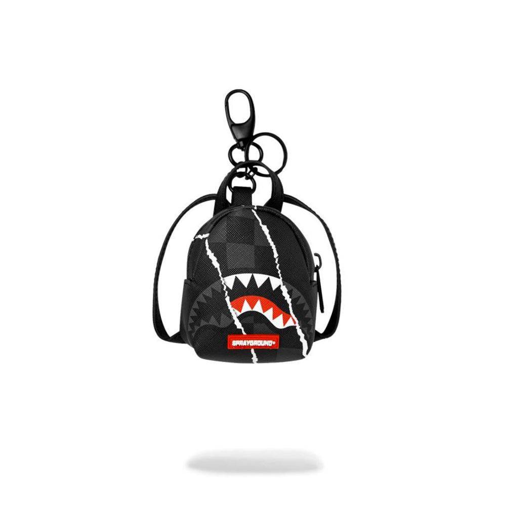 SPRAYGROUND CENTER RIP REVEAL BACKPACK KEYCHAIN