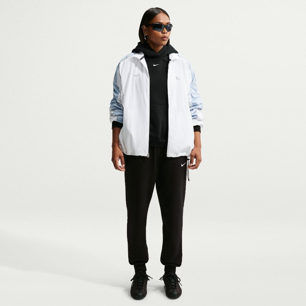 NIKE STUDIO FLEECE OVERSIZED PULLOVER HOODIE