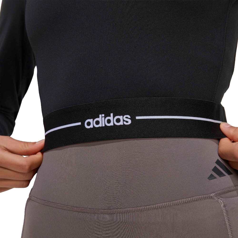 ADIDAS HYPERGLAM CROPPED LONG SLEEVE