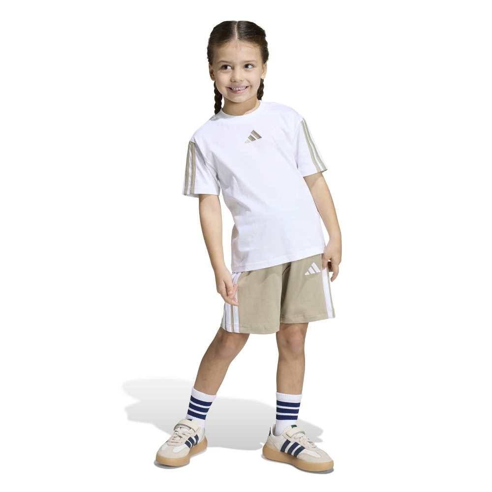 ADIDAS LITTLE KIDS ESSENTIALS T-SHIRT SET