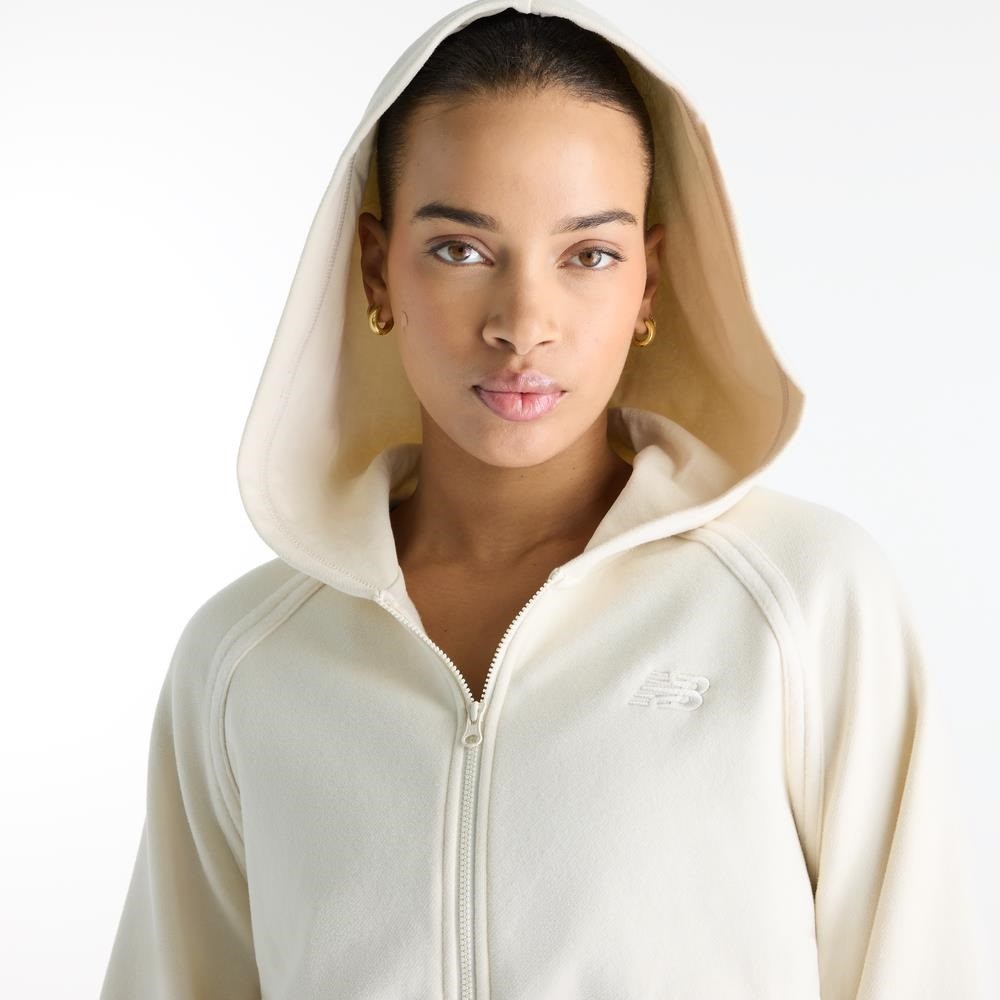 NEW BALANCE BRUSHED COASTAL FLEECE FULL ZIP