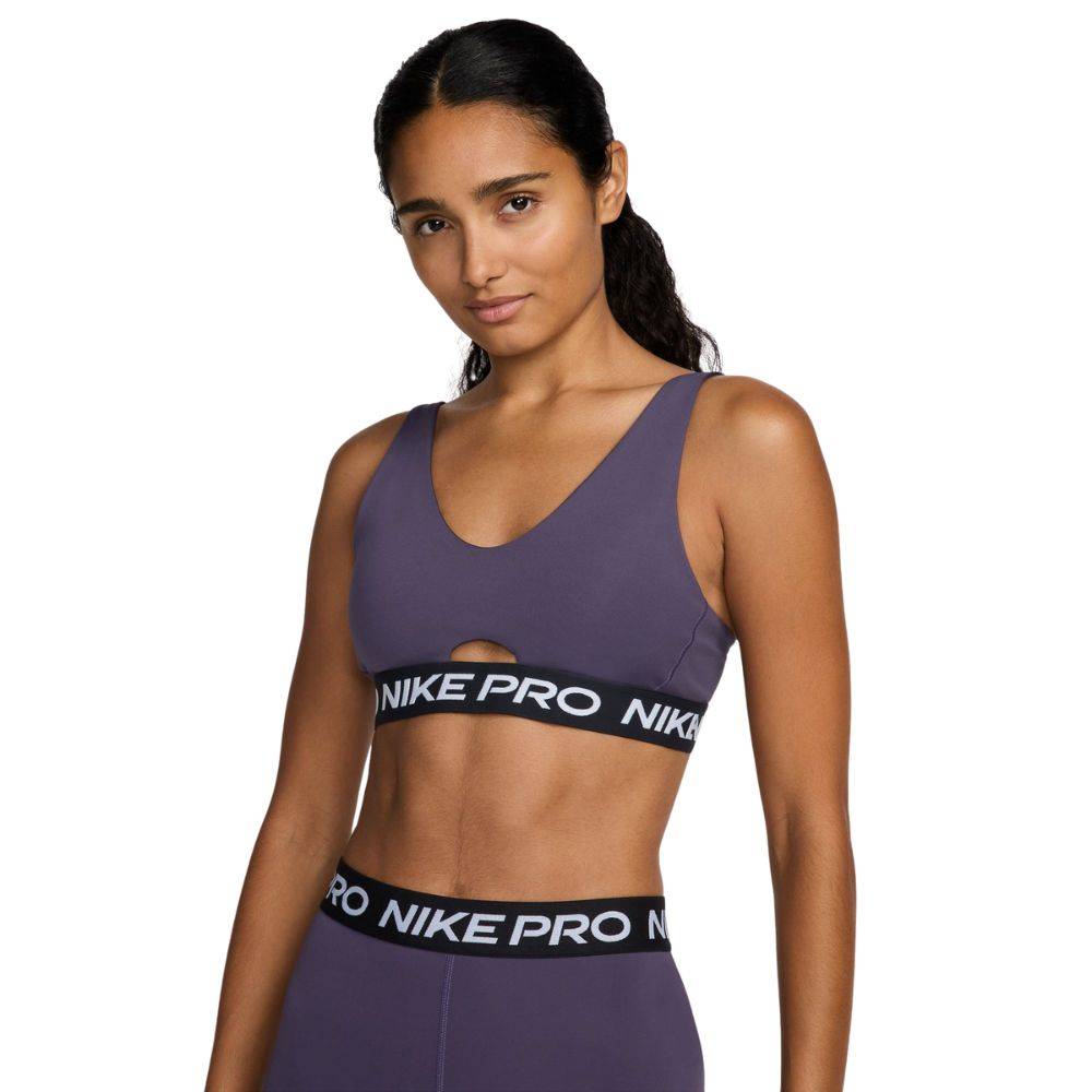 NIKE INDY PLUNGE MEDIUM-SUPPORT PADDED BRA