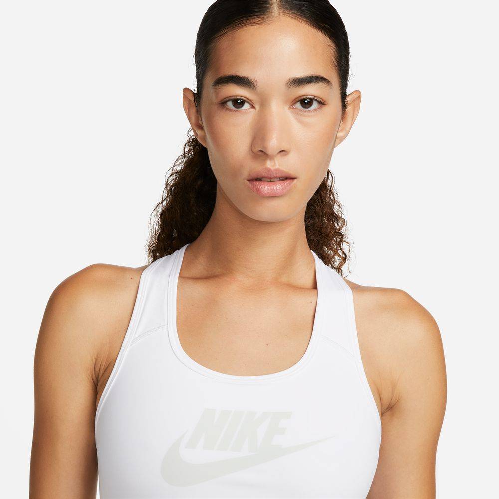 NIKE DRI-FIT SWOOSH FUTURA GRAPHIC BRA