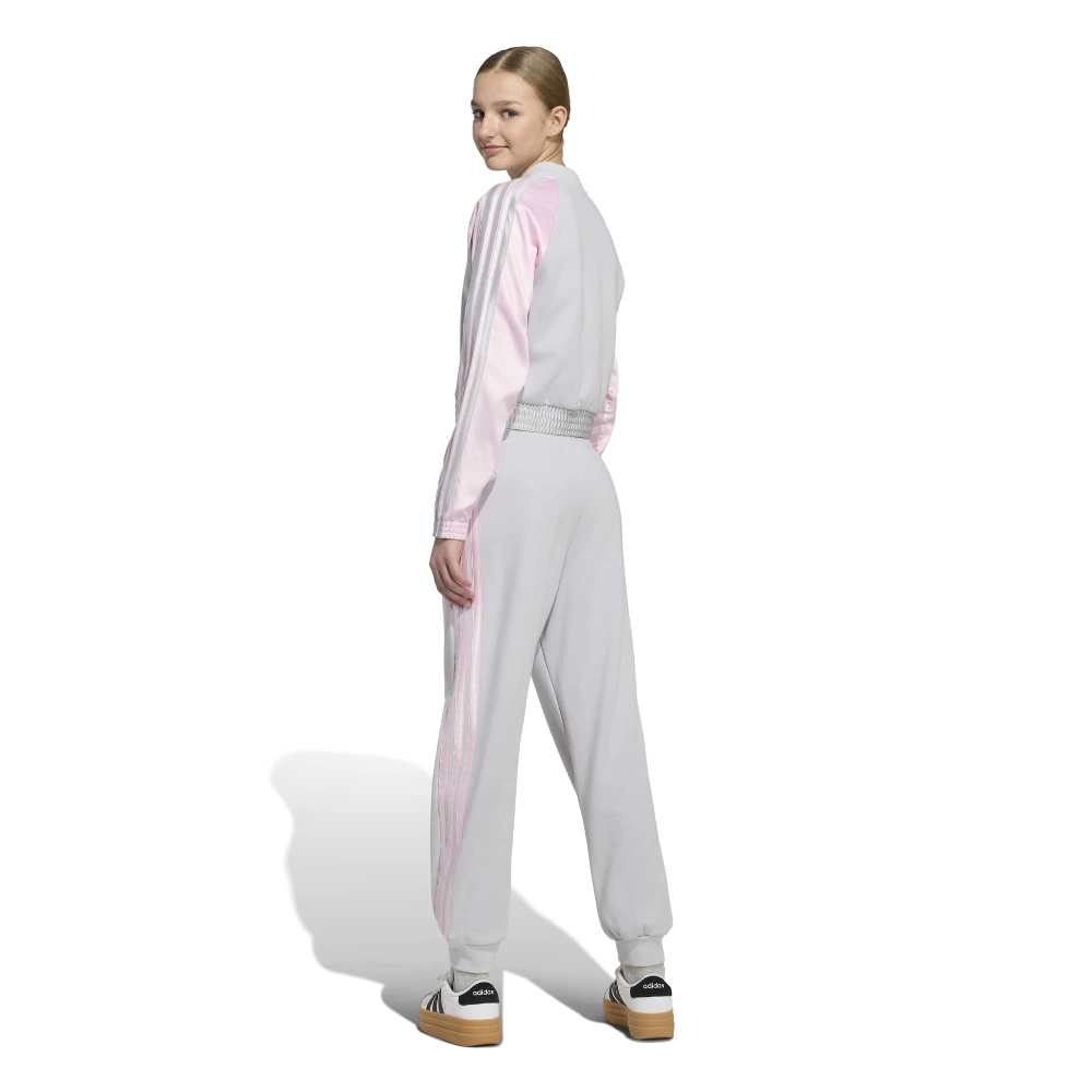 ADIDAS GIRLS SATIN TRACK SUIT