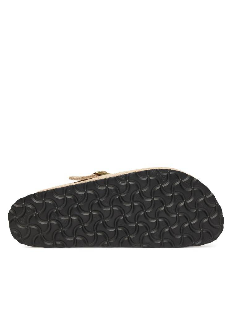 BIRKENSTOCK BOSTON SOFT FOOTBED SUEDE LEATHER NARROW