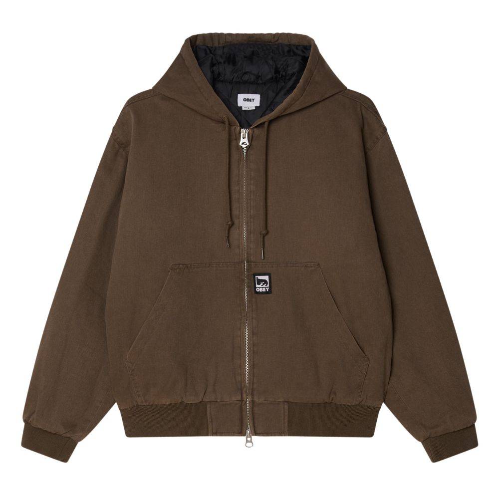 OBEY RANDY ZIP UP HOOD