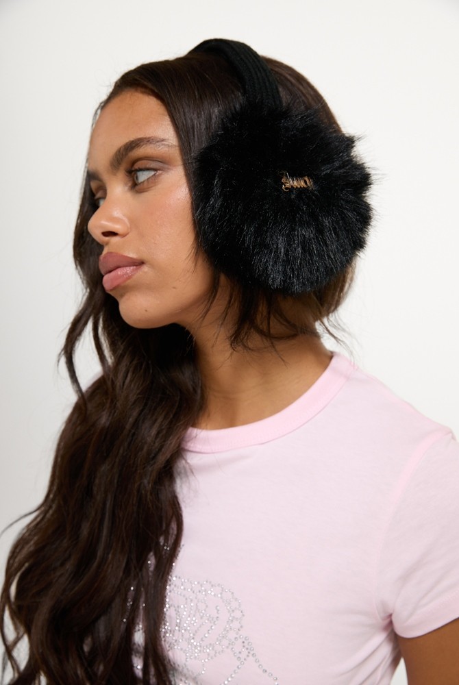 JUICY COUTURE FAUX FUR EAR MUFFS