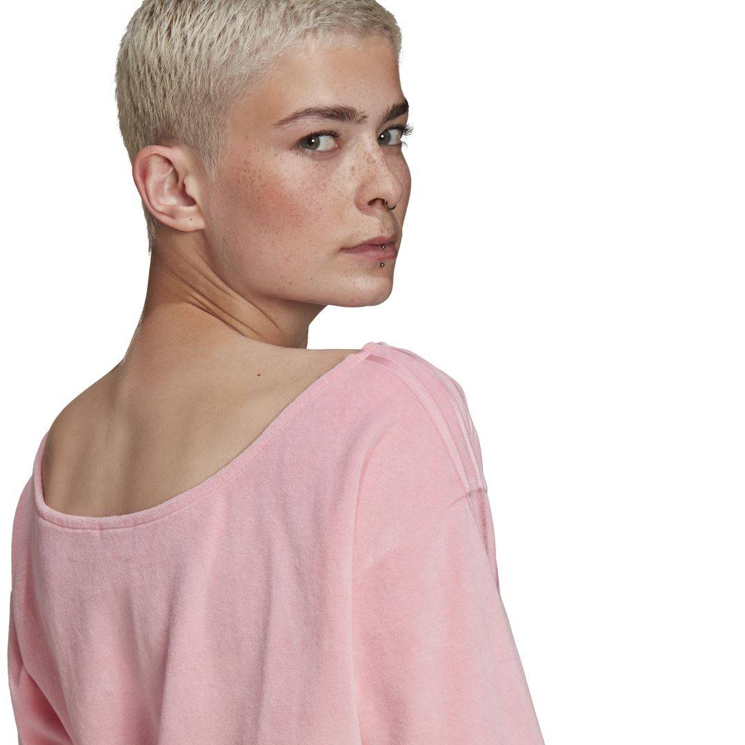 ADIDAS VELOUR SWEATSHIRT