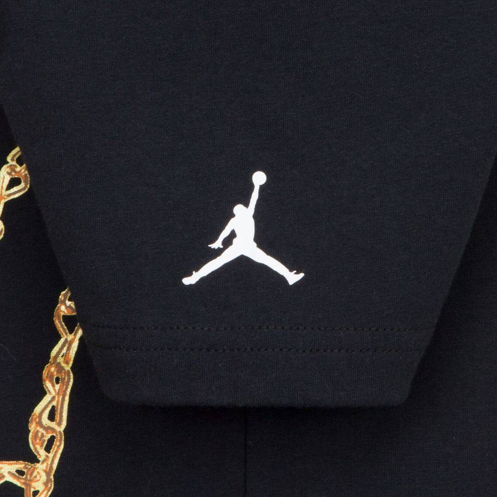 NIKE JORDAN BOYS MJ BRAND JM CHAIN SS CREW