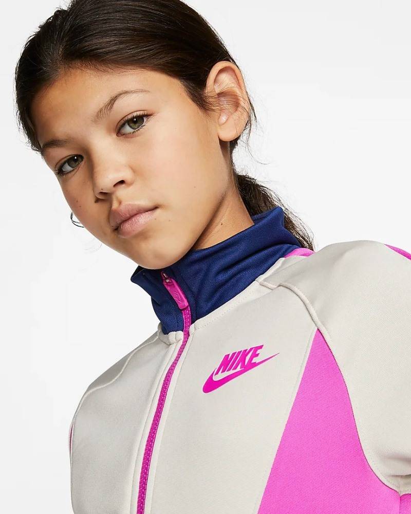 NIKE GIRLS HERITAGE FULL ZIP JACKET