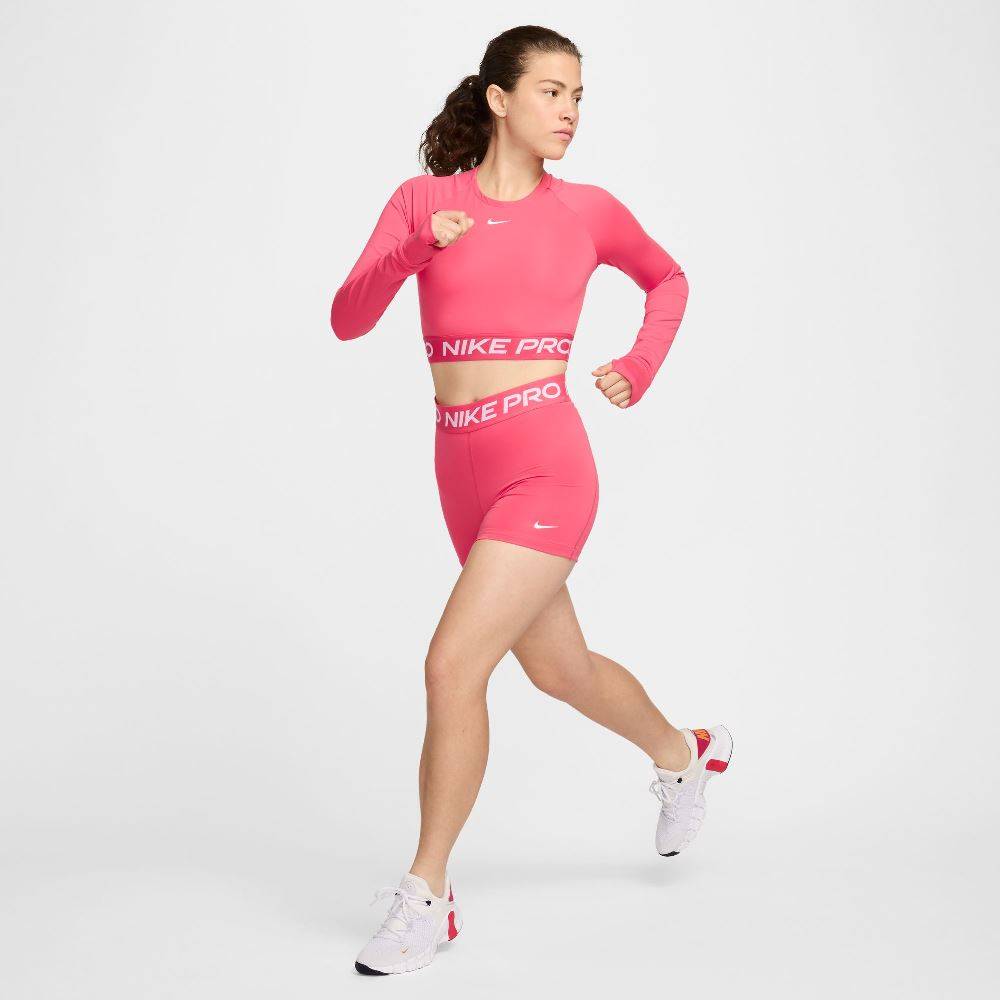 NIKE PRO DRI-FIT 365 CROPPED LONG-SLEEVE TOP