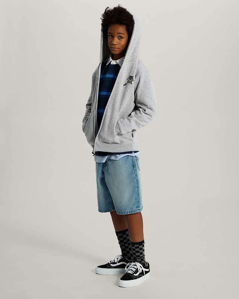 VANS DUMPSTER RACCOON FULL ZIP HOODIE (8-14 YEARS)