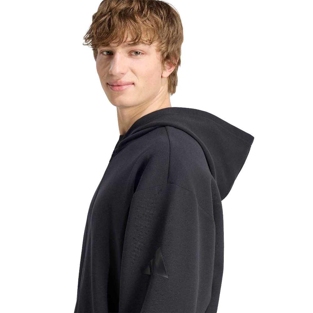 ADIDAS M SOFT LUX FULL-ZIP HOODIE