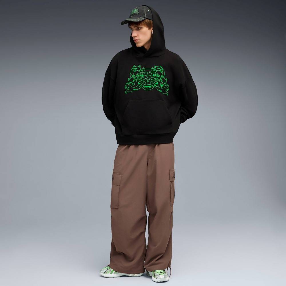 PUMA X RIPNDIP BOXY GRAPHIC HOODIE TR