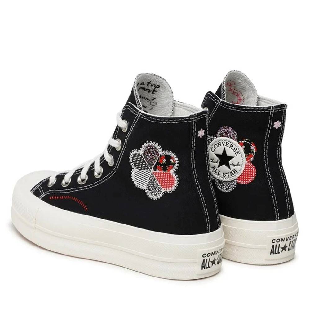 CONVERSE CHUCK TAYLOR ALL STAR LIFT PLATFORM PATCHWORK