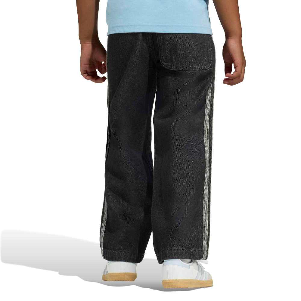 ADIDAS ORIGINALS LITTLE KIDS FIREBIRD LOOSE DENIM TRACK PANTS