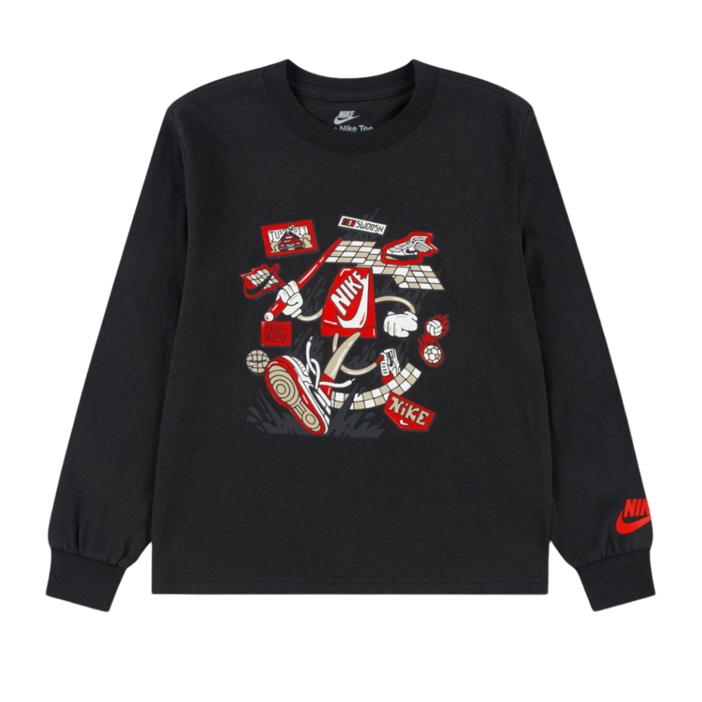 NIKE LITTLE KIDS BOXY LONG SLV TEE