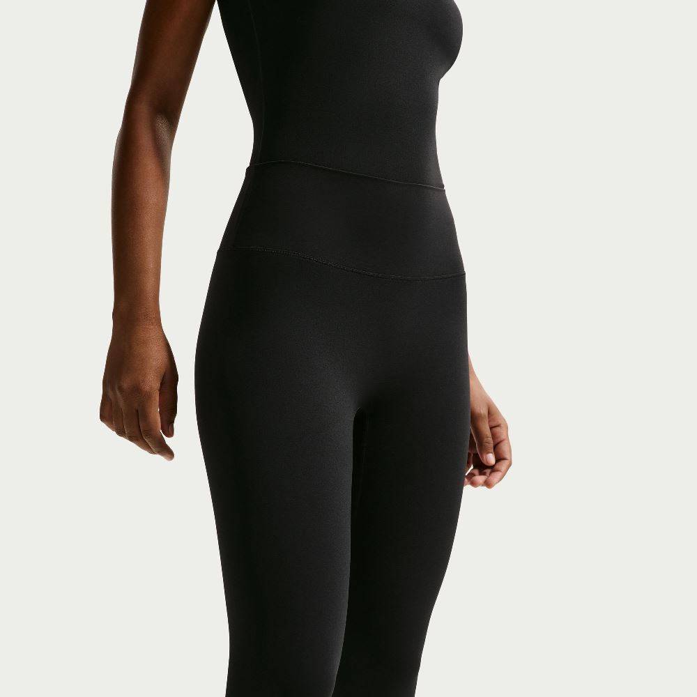 NIKE ZENVY HIGH-WAISTED NO-FRONT SEAM LEGGINGS