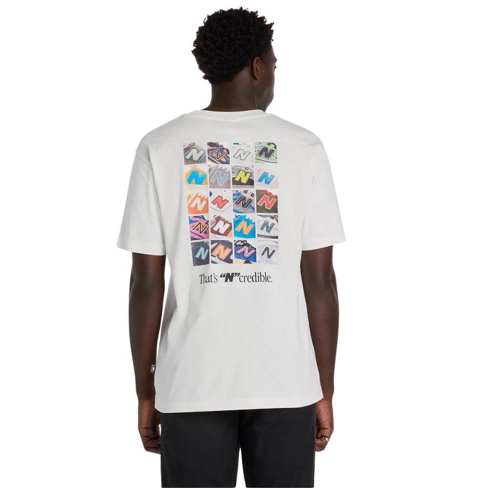 NEW BALANCE COLLAGE BACK PRINT TEE