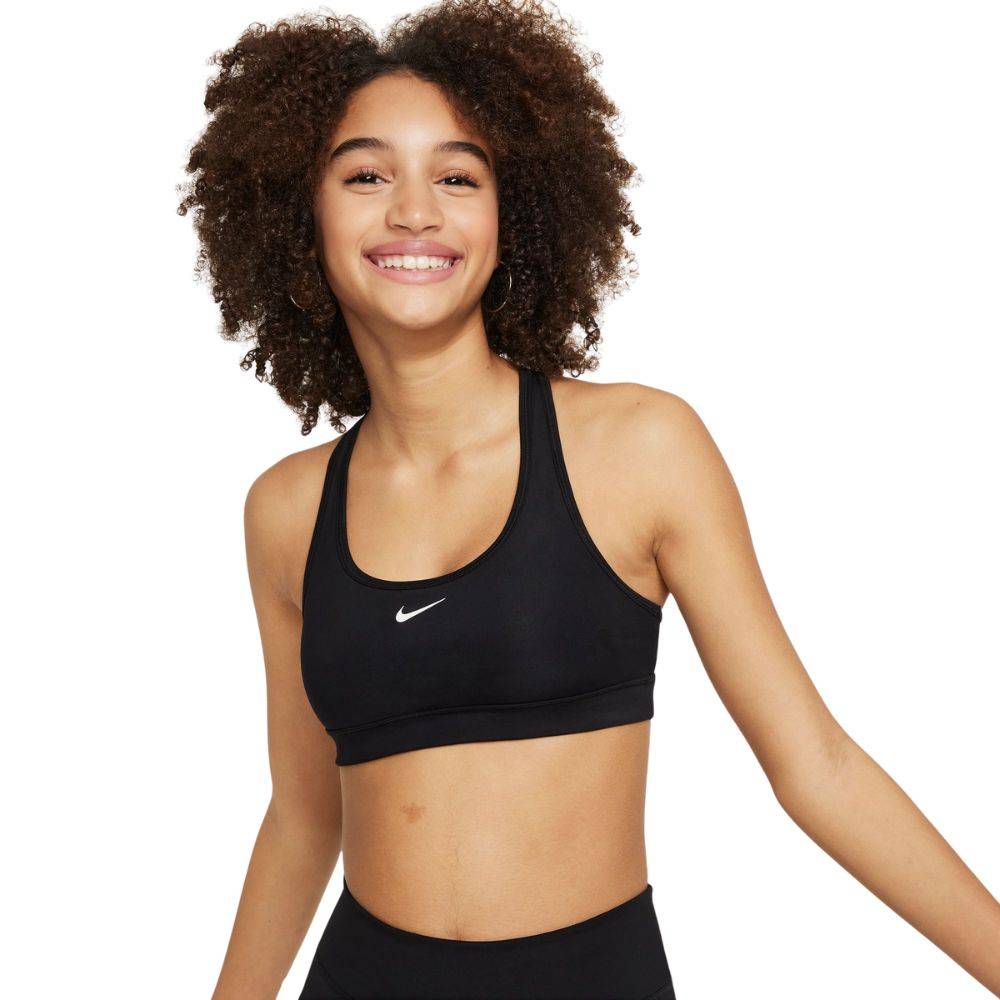 NIKE GIRLS PRO DRI-FIT SWOOSH BRA